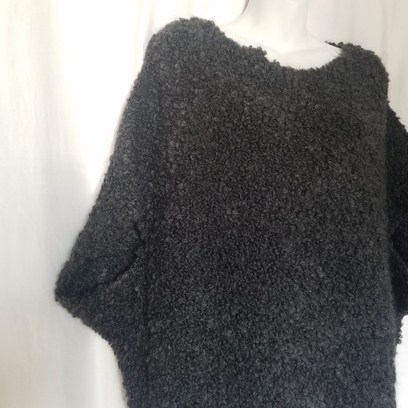 ZARA Knit Wool 80s Batwing Dolman Sweater Top - Picture 4 of 5